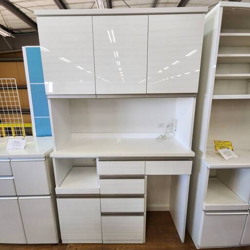 【大阪市内直接引取り限定】　食器棚　キッチン収納　引き戸 大阪市内直接引取り限定】 食器棚 キッチン収納 引き戸 ☆大阪市内