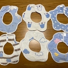 子供用品　スタイ　6枚の画像