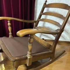 飛騨産業 穂高 キツツキマーク ロッキングチェアー