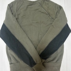 NIKE AIR カーキ色 トレーナー メンズMサイズの画像