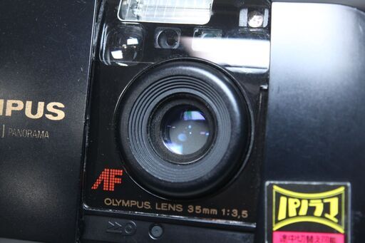 ジャンク品】OLYMPUS/μ（ミュー） PANORAMA/コンパクトフィルムカメラ ⑥