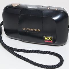 【ジャンク品】OLYMPUS/μ（ミュー） PANORAMA/コンパクトフィルムカメラ ⑥