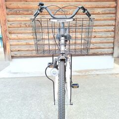 【お取引中】【自転車】26インチ／美品／ホワイト×ブラック／マットカラーの画像
