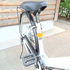 【お取引中】【自転車】26インチ／美品／ホワイト×ブラック／マットカラーの画像