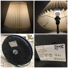 🔷🔶🔷ut9/60 IKEA イケア ANGLAND エングランド フロアランプ サイズ 152cm 関節照明　リビング　ライト　ナイトライト g1503 ※動作確認済み〇🔷🔶🔷の画像