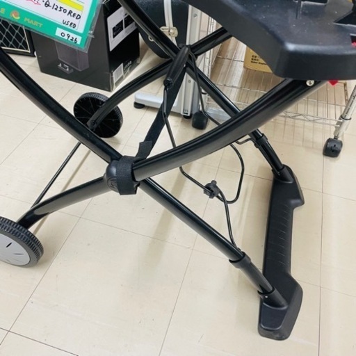 ★606　【早い者勝ち！】Weber ｳｪｰﾊﾞｰ バーベキューガスグリル 赤×黒【リサイクルマート鹿児島宇宿店】