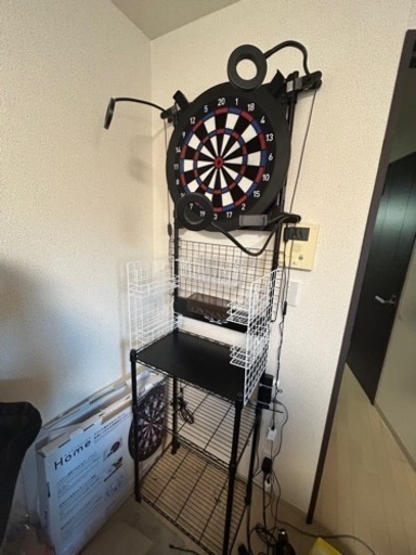 【直接受渡し希望】ダーツライブ200s ダーツスタンド、ライトSET