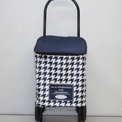 stp-2035　保冷保温ショッピングキャリーカート　ショッピングカート　ショッピングキャリー　キャリーカート　買い物カート　ハンドキャリー　ショッピングバッグ　エコバッグ　ホームキャリー　折り畳み　2輪　キャリー　カート　レジャー　運動会　買い物　キャンプ用品　コンパクト　軽量の画像