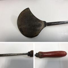 ♪あげます！0円【手ごて　焼ごて　ひら　アイロン　レトロ　コレクション　昭和の時代】（F230218）Zi-328-66Wの画像