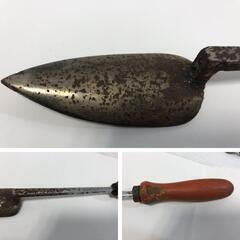 ♪あげます！0円【手ごて　焼ごて　ひら　アイロン　レトロ　コレクション　昭和の時代】（F230218）Zi-328-66Wの画像