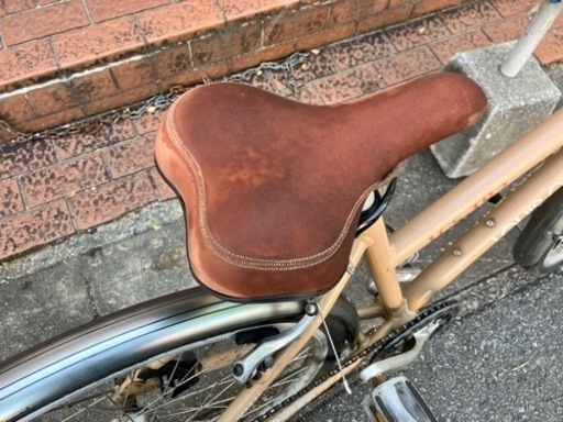 1/20値下げいたしました！⭐️人気⭐️ LOUIS GARNEAU ルイガノ 26インチクロスバイク カフェオレカラー No.117
