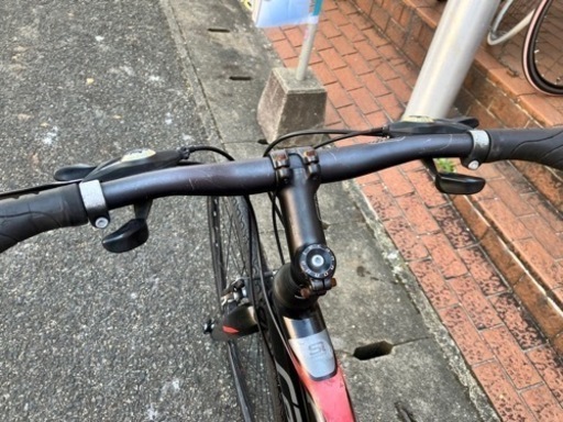 3/8値下げいたしました！⭐️人気⭐️ Cannondale 700C クロスバイク ブラックレッド No.1174
