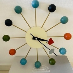 美品 おしゃれな掛け時計