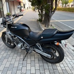 【Kawasaki バリオス250】  マットブラック　Z2仕様　絶好調　即戦力の画像