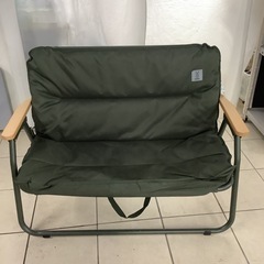 DOD グッドラックソファ　2人掛けキャンピングチェア　折りたた...