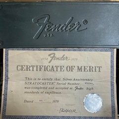 Fender USA/25th Anniversary Stratocasterの画像