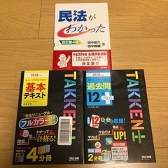 【未使用】宅建士 テキスト+過去問 2018年版 民法がわかった...