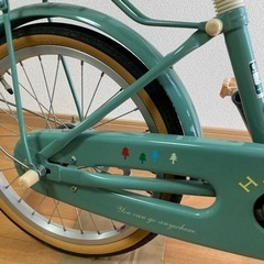 HACCHI ハッチ ブリヂストン BRIDGESTONE 子供用自転車 18型 グリーン