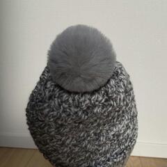 ニット帽 ハンドメイドの画像