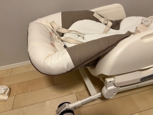 美品　付属品完備　コンビ ネムリラ AUTO SWING エッグショック BE ココアブラウン