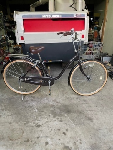 26インチ　タイヤ前後新品　変速無し