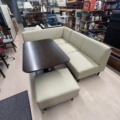 極美品 美原店 ニトリ リビングL字ソファ コーナーソファコンセント付き
