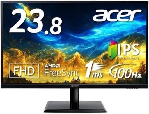Acer ゲーミングモニター　100Hz Acer 23.8