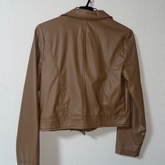 ライダース　Mサイズ　茶色の画像