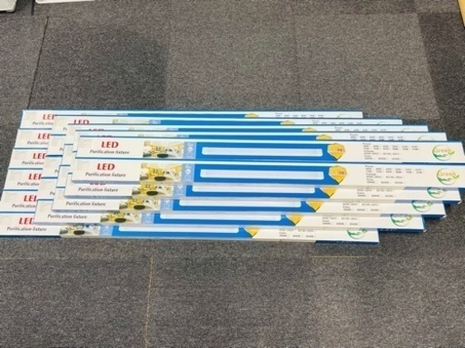 高輝度 薄型 直管LED蛍光灯 20本セット 消費電力18W 50W相当 5500lm 昼光色6000K 3列LED搭載 器具一体型