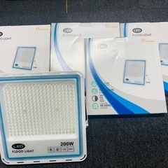極薄型 LED投光器 200W 5個セット 広角120° 昼光色...