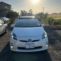 30プリウス　車検入り