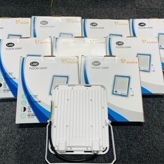 極薄型 LED投光器 50W 10個セット 広角120° 昼光色...