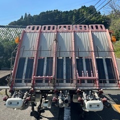 ヤンマー 5条植 セル付き田植機 VP5 自動水平UFO パワステ　ロータリー式　田植え　実動(動画ありの画像