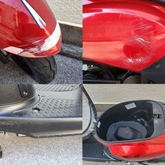 実動車 ホンダ トゥデイ Today AF61 レッド ※原付二種登録車(商品内容を良く確認してからお問い合わせをお願いします)の画像