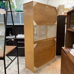 【愛品館 江戸川店】新年プライス！ MORITA INTERIOR （モリタインテリア）全4枚スライド扉キッチンボード ID:151-008010-007の画像