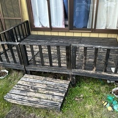 ウッドデッキの画像