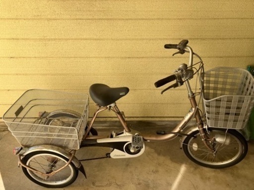 【値下げ可】パナソニック 電動三輪自転車 (中古)