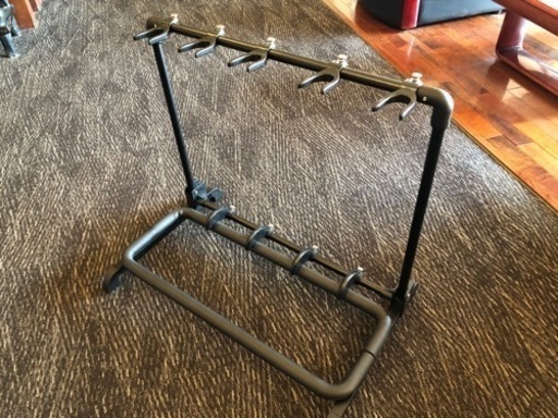 未使用品！ギタースタンド5本立て