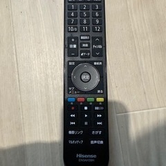 【テレビ台付き】Hisence 液晶テレビ43F68E 43型 4K  2020年製　ハイセンスの画像