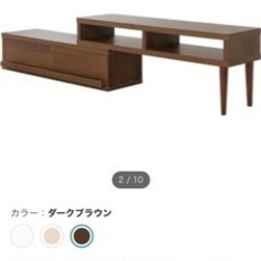 【テレビ台付き】Hisence 液晶テレビ43F68E 43型 4K  2020年製　ハイセンスの画像