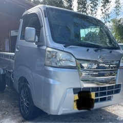 26年式　ハイゼットトラック4WＤ5速エアコン　パワステ