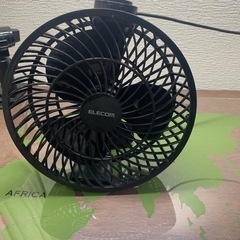 クリップ　扇風機　USB 【取引き中になりました】の画像