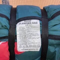 ◆コールマン　シュラフ/寝袋の画像