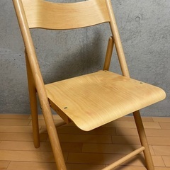 【急募】無印良品の折りたたみ椅子お譲りします