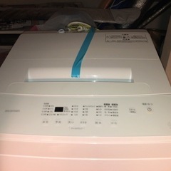 【美品】アイリスオーヤマ洗濯機IAW-T604E 2022年製の画像