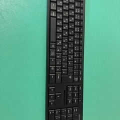 無線で便利！　バッファロー ワイヤレスキーボード BSKBW100BK