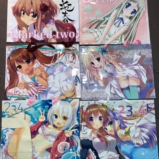 コミックマーケット　コミケの紙袋など　アニメグッズ　まとめ売り　大量