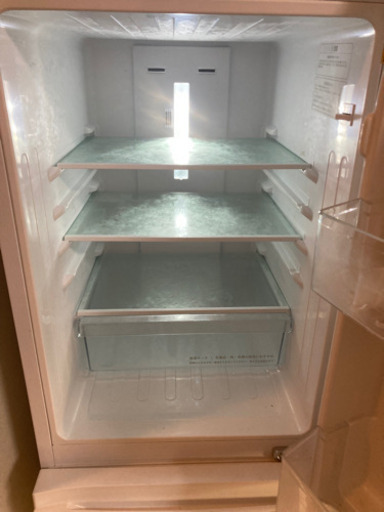 2ドア冷蔵庫