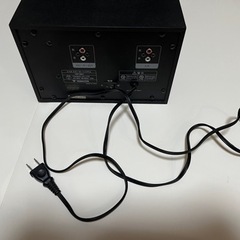 【 取引中⠀】YAMAZENキュリオム 2.1ch スピーカーシステム YSP-2021(B)の画像