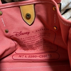 coach✖️Disney トート30Disneyコラボ　　新品　お値下げしました！の画像